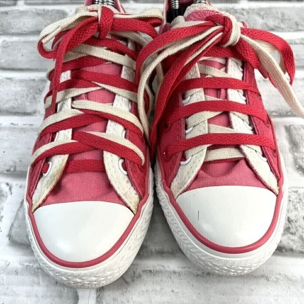 Converse All Star Low Sneakers Women's 6- Men's 4 Double Tongue Chucks Shoes